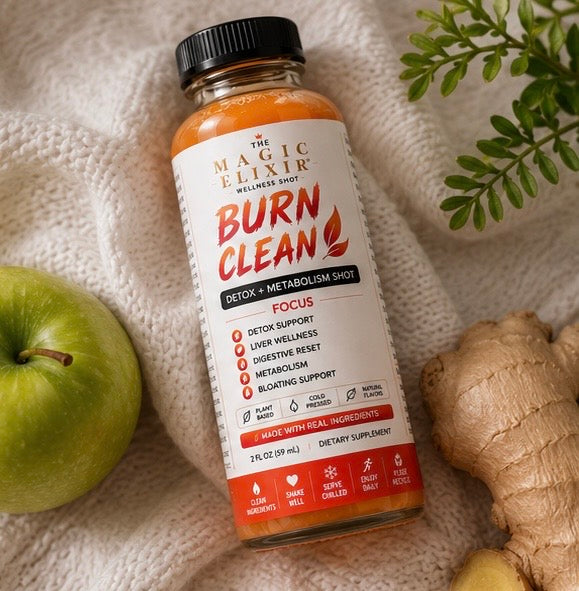Burn Clean (Detox+Metabolism) Shot & Bundles