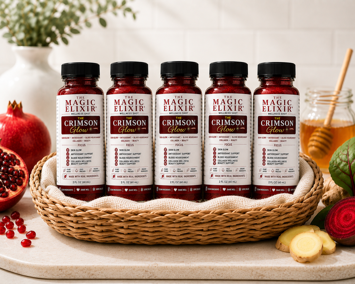 The Crimson Glow— Wellness Shot & Bundles