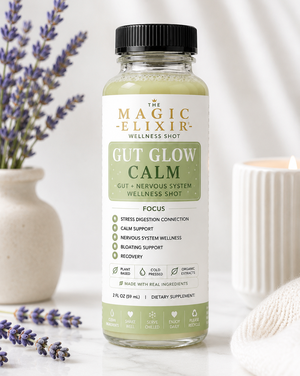 The Gut Glow Calm Single Shot & Bundles