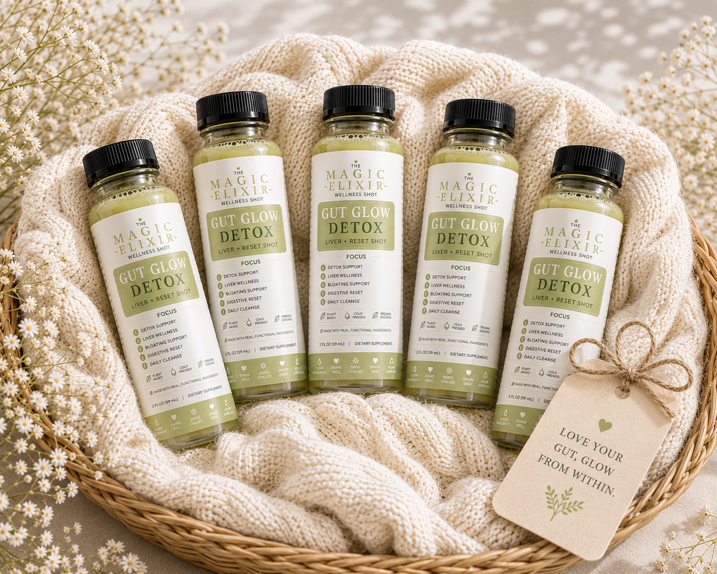 Gut Detox (Liver+Reset)Shot & Bundles