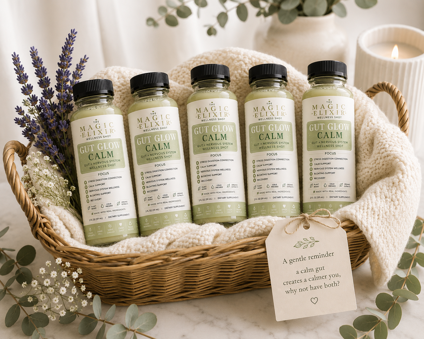 The Gut Glow Calm Single Shot & Bundles