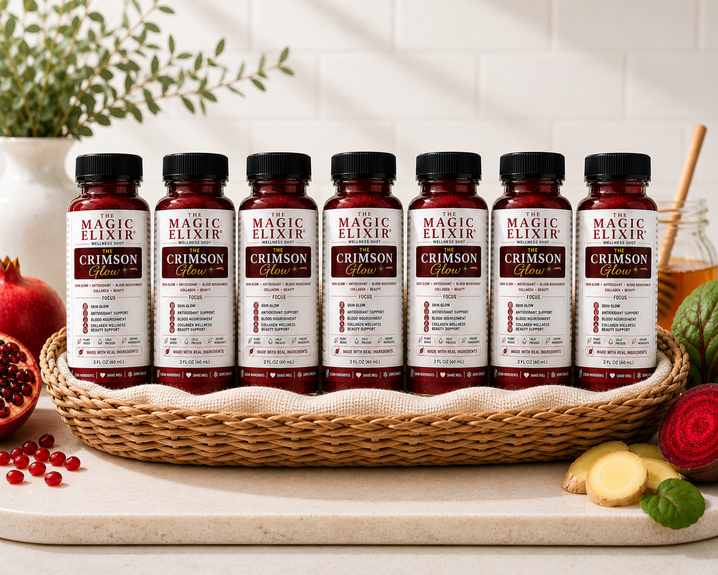The Crimson Glow— Wellness Shot & Bundles