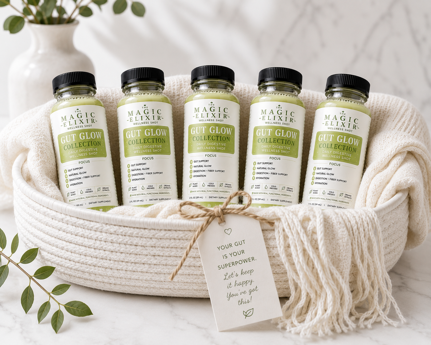The Gut Glow Single Shot & Bundles