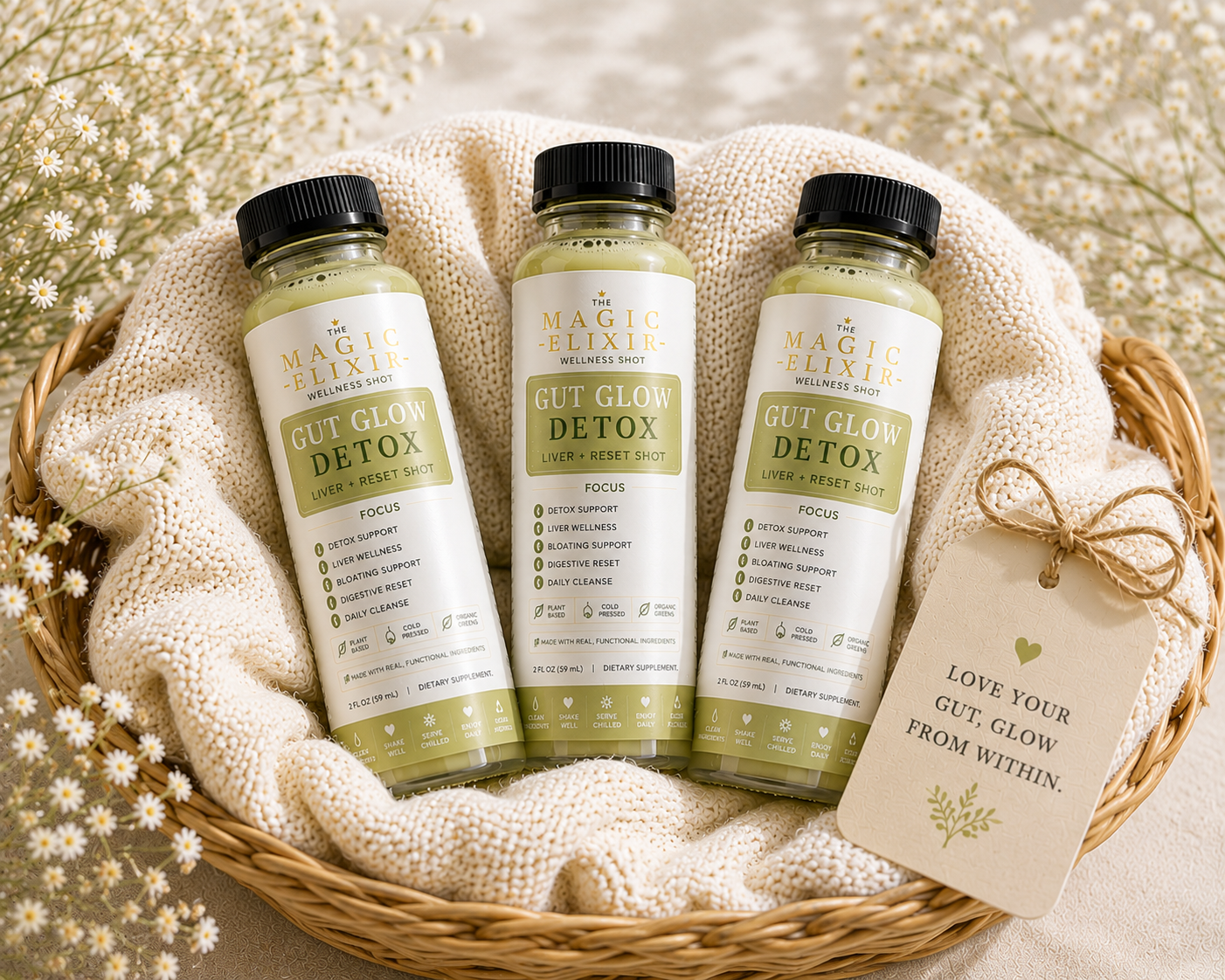 Gut Detox (Liver+Reset)Shot & Bundles