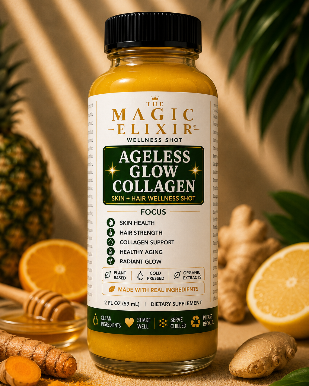 Ageless Glow Collagen— The Wellness Shot & Bundles