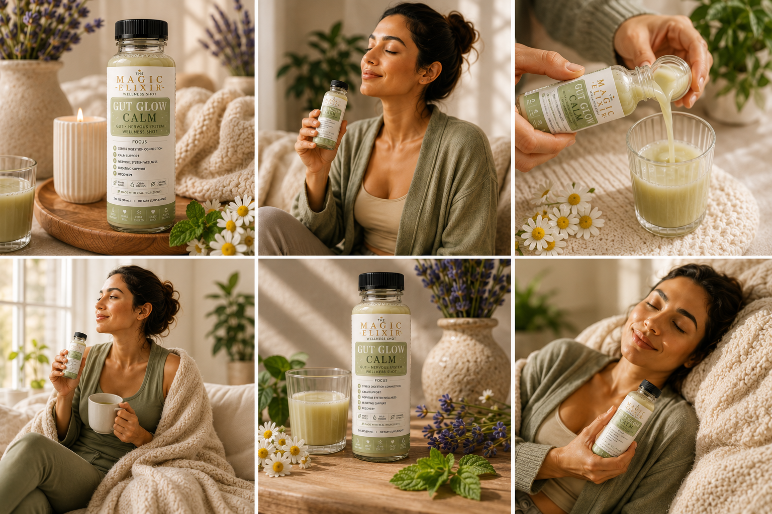 The Gut Glow Calm Single Shot & Bundles