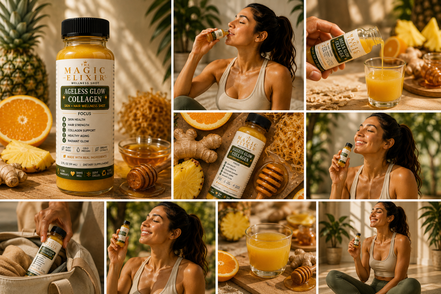 Ageless Glow Collagen— The Wellness Shot & Bundles