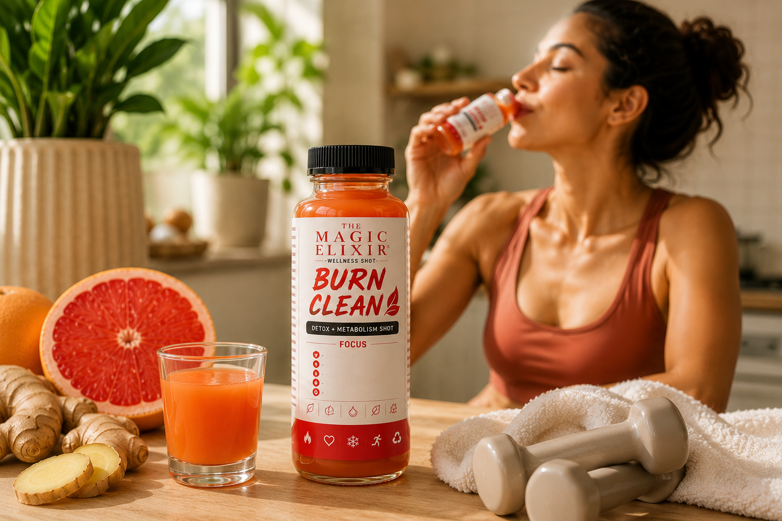 Burn Clean (Detox+Metabolism) Shot & Bundles