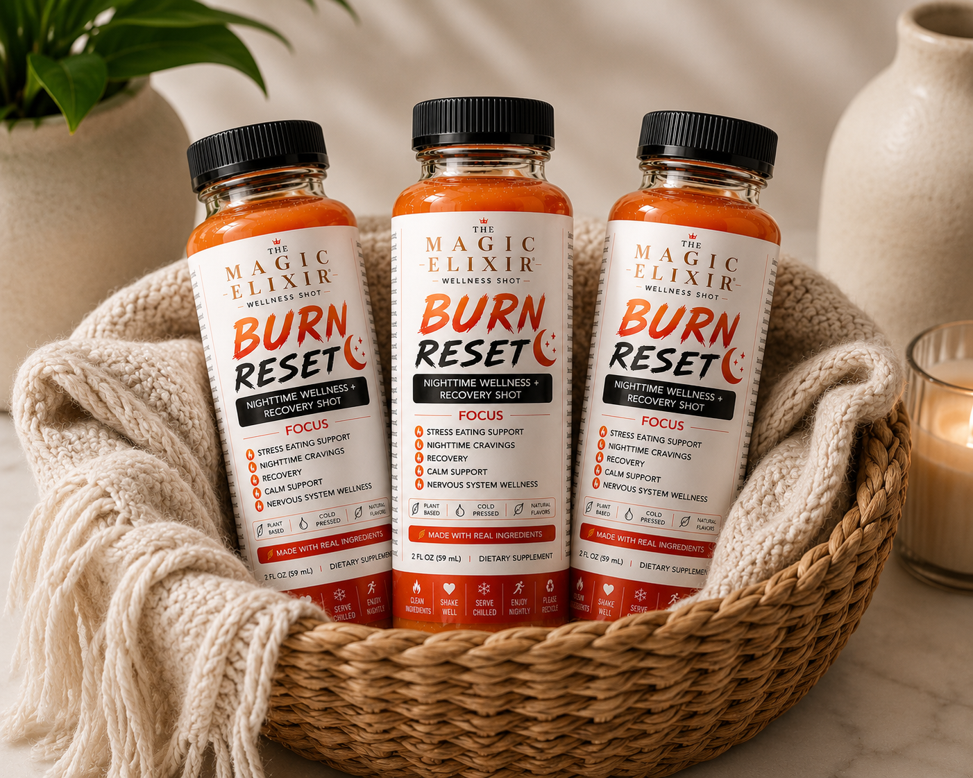 Burn Reset Recovery Shot & Bundles