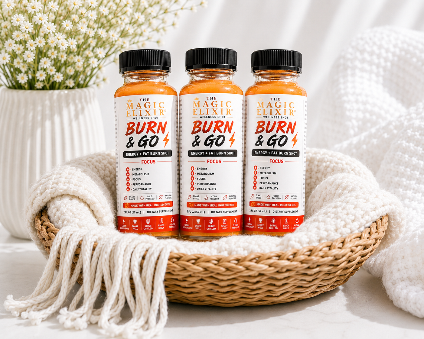 Burn & Go (Energy+Fat Burn) Shot & Bundles