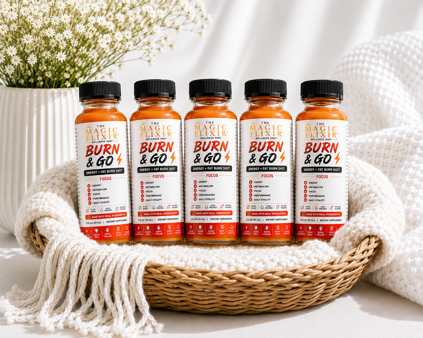 Burn & Go (Energy+Fat Burn) Shot & Bundles