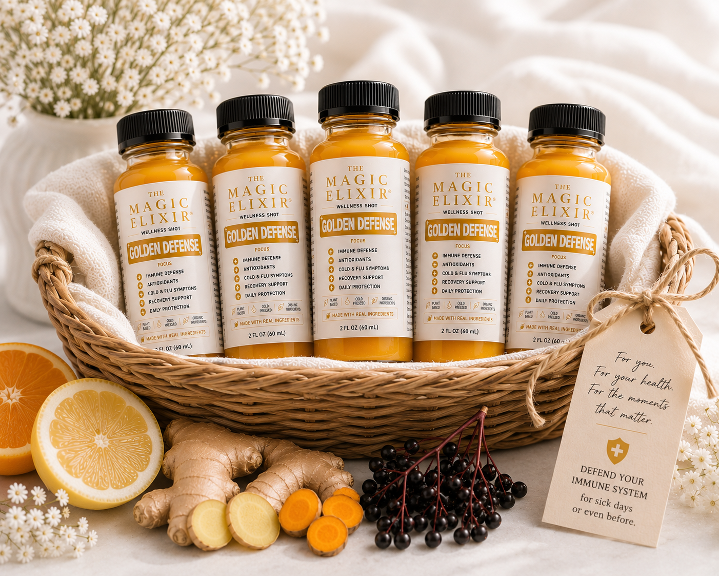 The Golden Defense Shot & Bundles