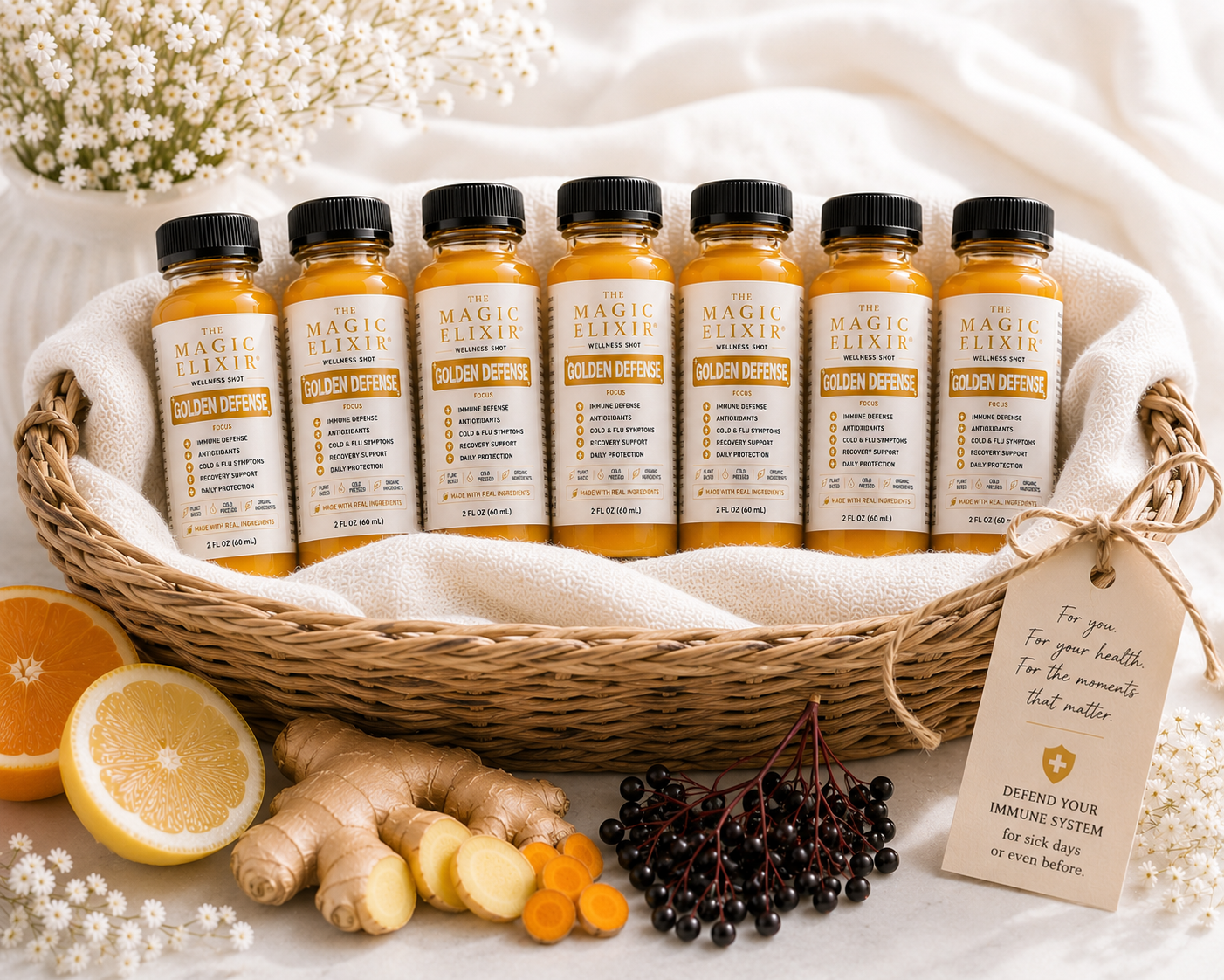 The Golden Defense Shot & Bundles
