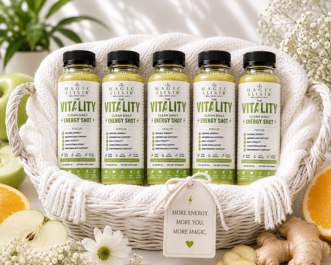 The Vitality (Clean Daily+Energy) Shot & Bundles
