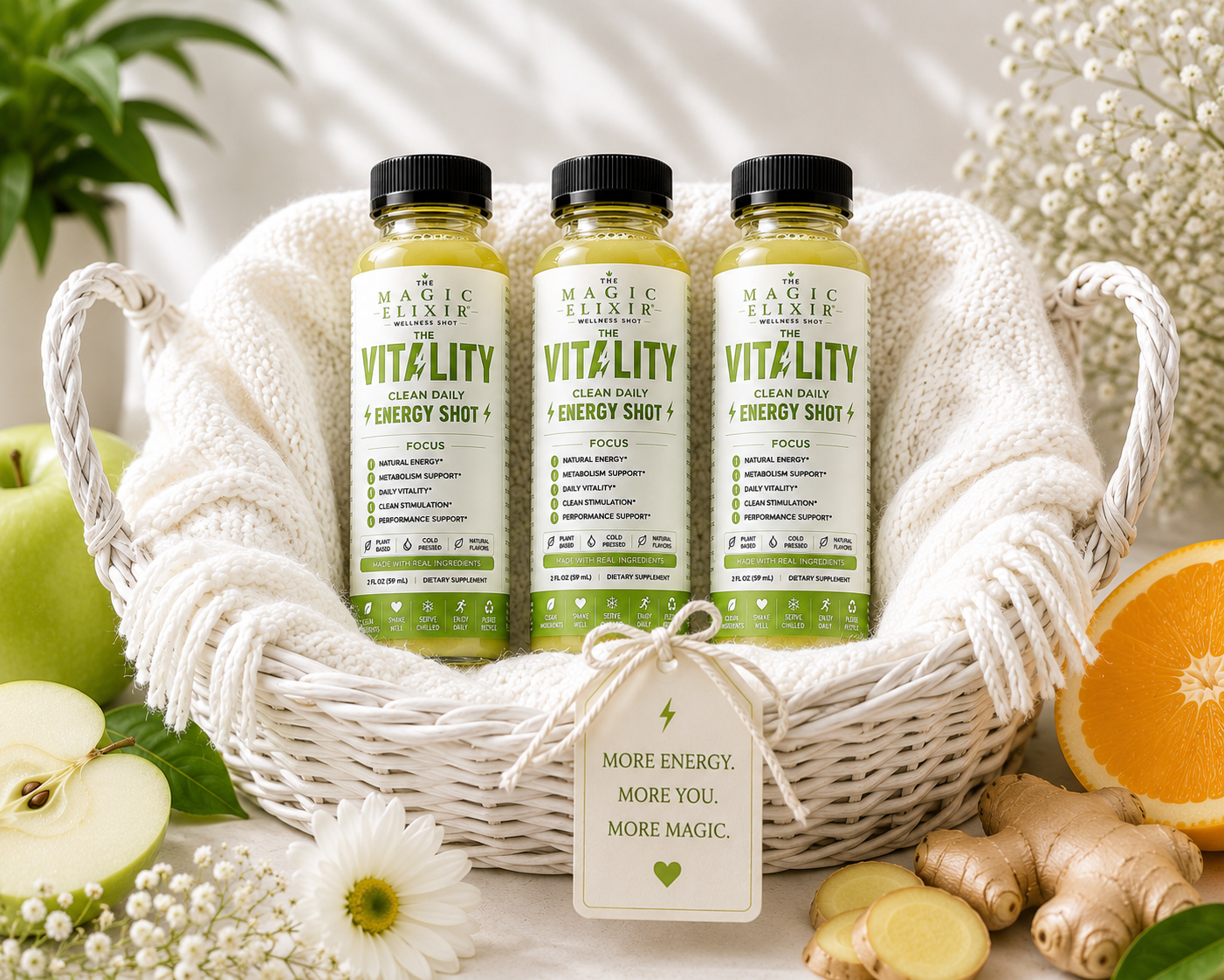 The Vitality (Clean Daily+Energy) Shot & Bundles