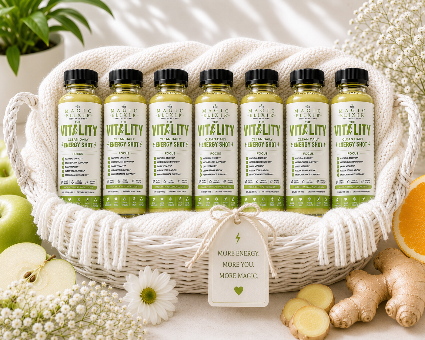 The Vitality (Clean Daily+Energy) Shot & Bundles