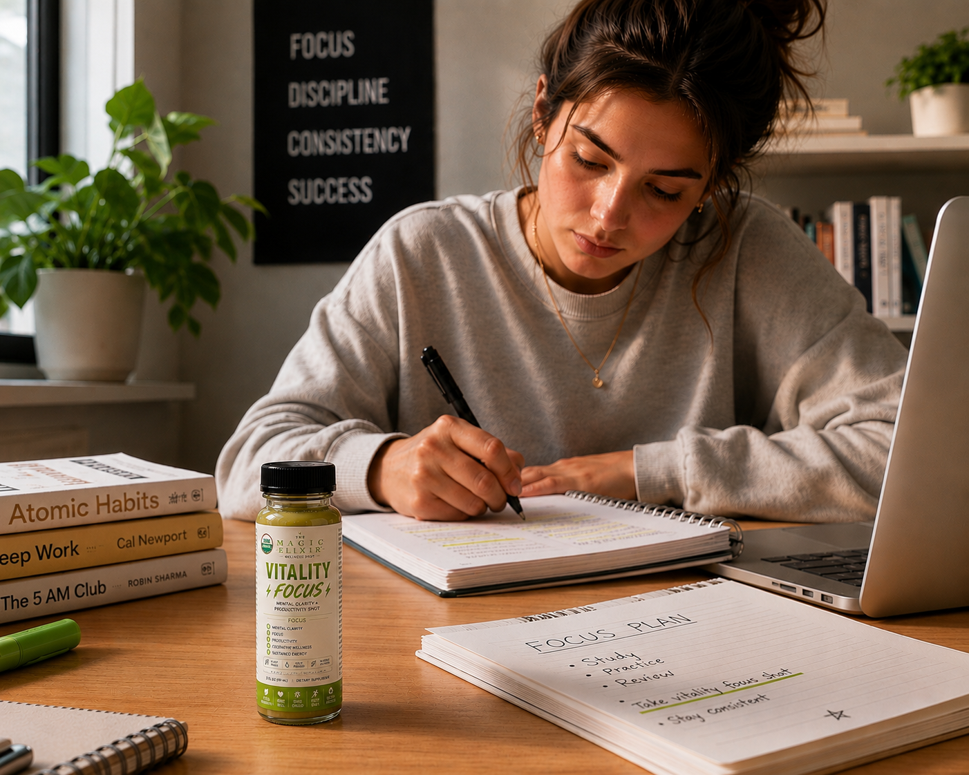 The Vitality Focus (Mental Clarity+Productivity) Shot & Bundles