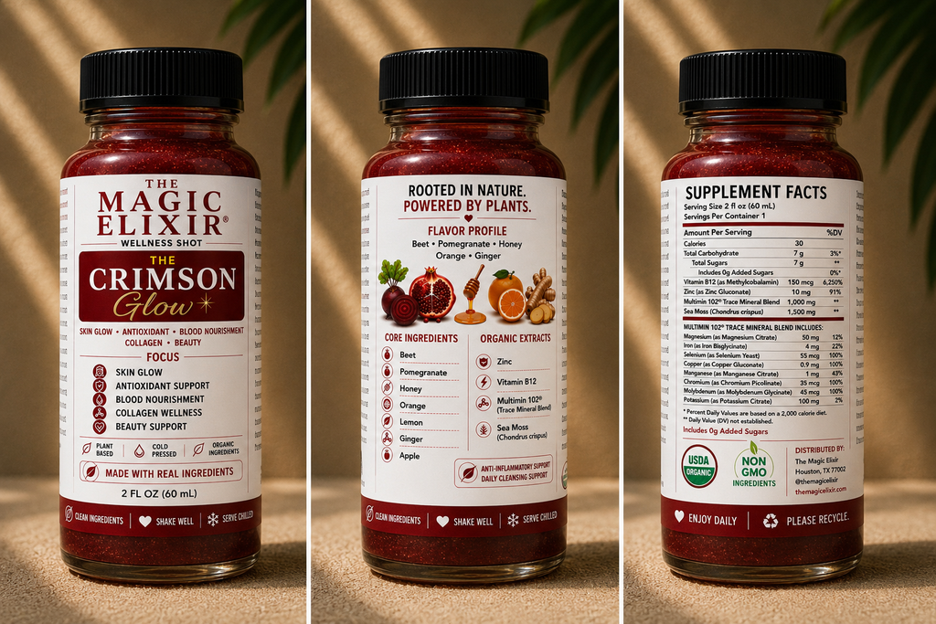 The Crimson Glow— Wellness Shot & Bundles