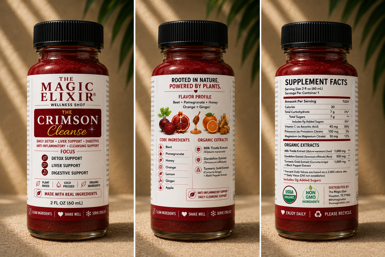 The Crimson Cleanse — Wellness Shot & Bundles