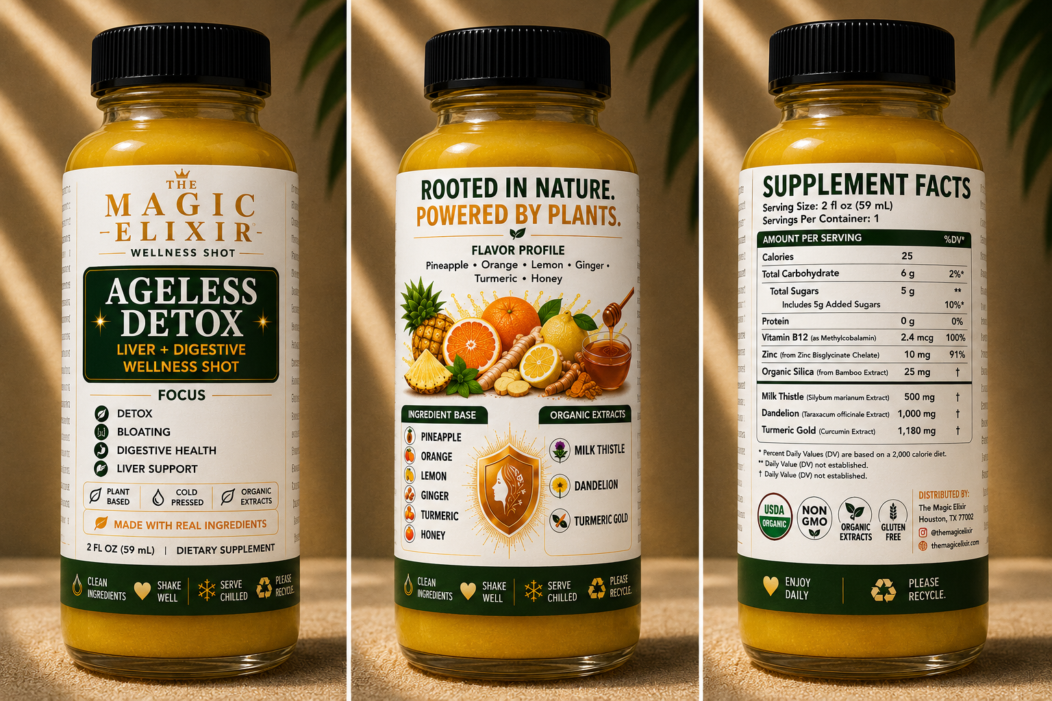 Ageless Detox— The Wellness Shot & Bundles