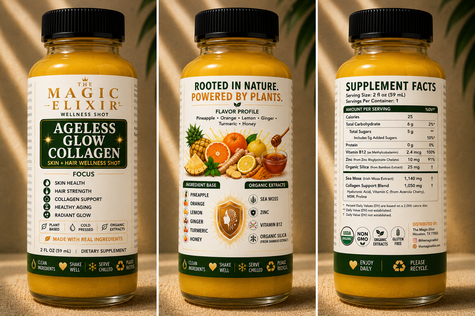 Ageless Glow Collagen— The Wellness Shot & Bundles