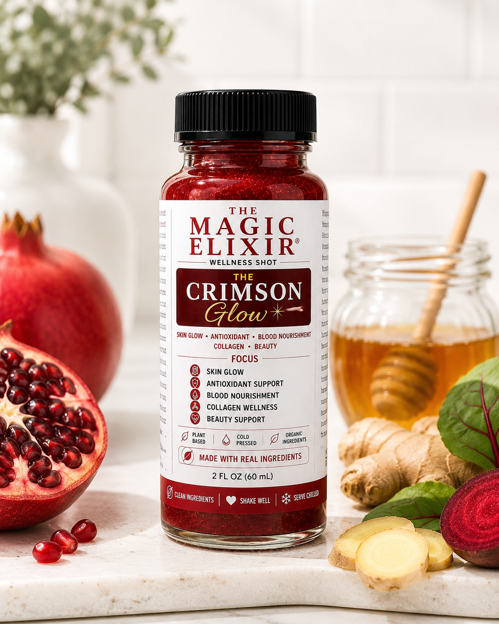 The Crimson Glow— Wellness Shot & Bundles