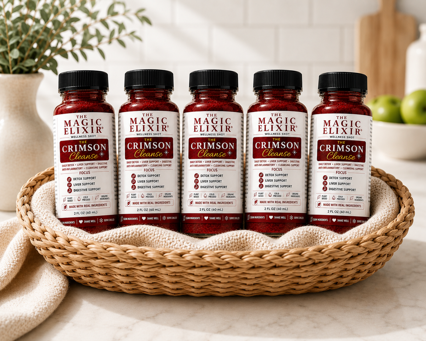 The Crimson Cleanse — Wellness Shot & Bundles