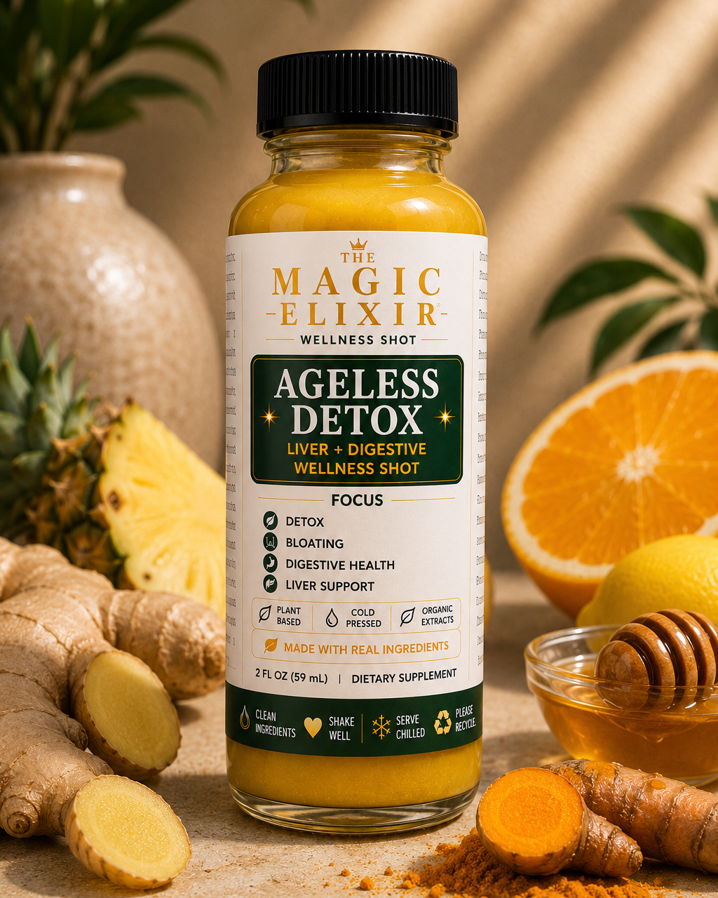Ageless Detox— The Wellness Shot & Bundles